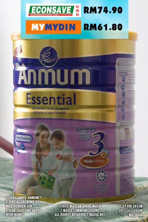 Anmum Essential 1+ Honey 1.7kg